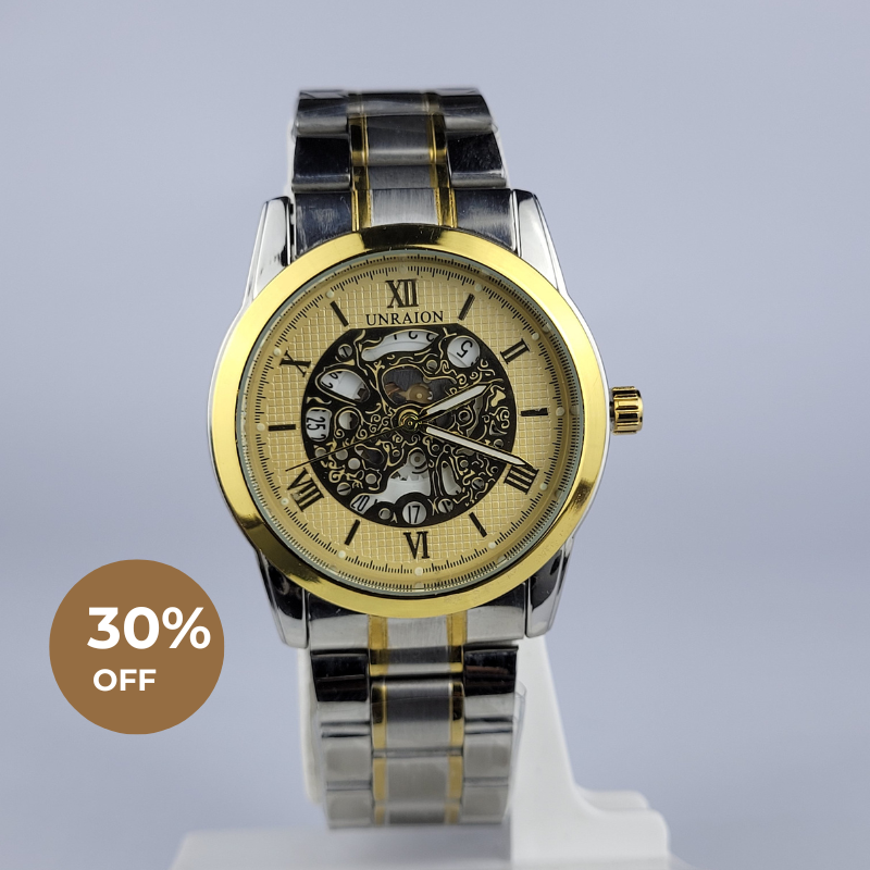 Golden Shaded Luxury Watch – A Timeless Statement of Elegance