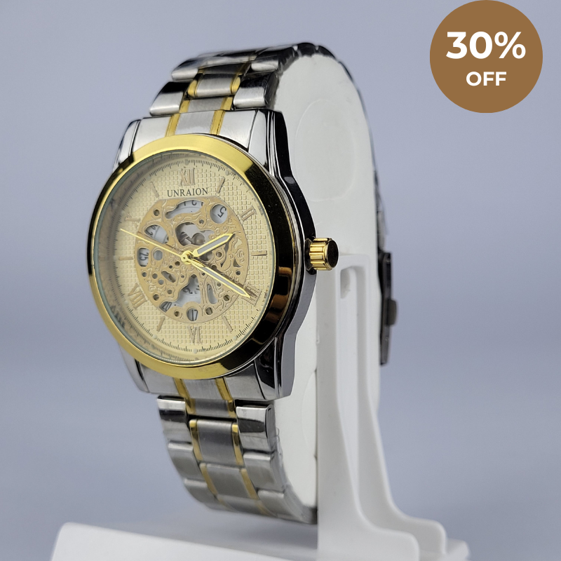 Golden Shaded Luxury Watch – A Timeless Statement of Elegance