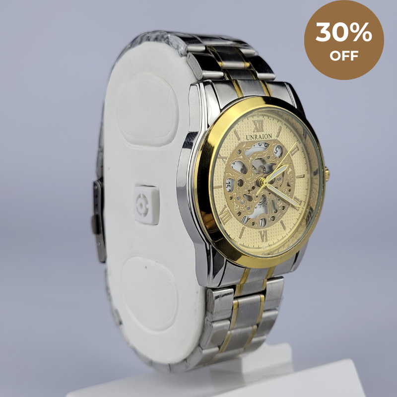 Golden Shaded Luxury Watch – A Timeless Statement of Elegance